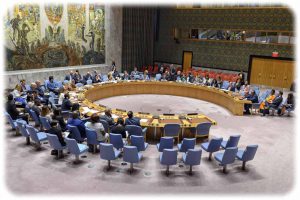 UN-Sicherheitsrat bei einer Beratung im Juni 2019. Foto: UN Photo/ Loey Felipe