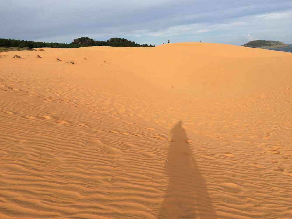 Die Sanddünen bei Mui Ne, auf denen Touristen gerne auf einer Art Rutschen heruntergleiten, gehören zu den Attraktionen der südvietnamesischen Provinz Binh Thuan. Derzeit ist wegen Corona der Tourismus vollständig am Boden. Foto: Heiko Weckbrodt
